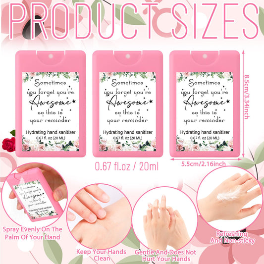 Dansib pink bottle with rose fragrance offers a gentle, refreshing scent during hand cleaning.