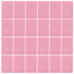 Dansib pink mini spray bottle for convenient, on-the-go hand sanitizing.