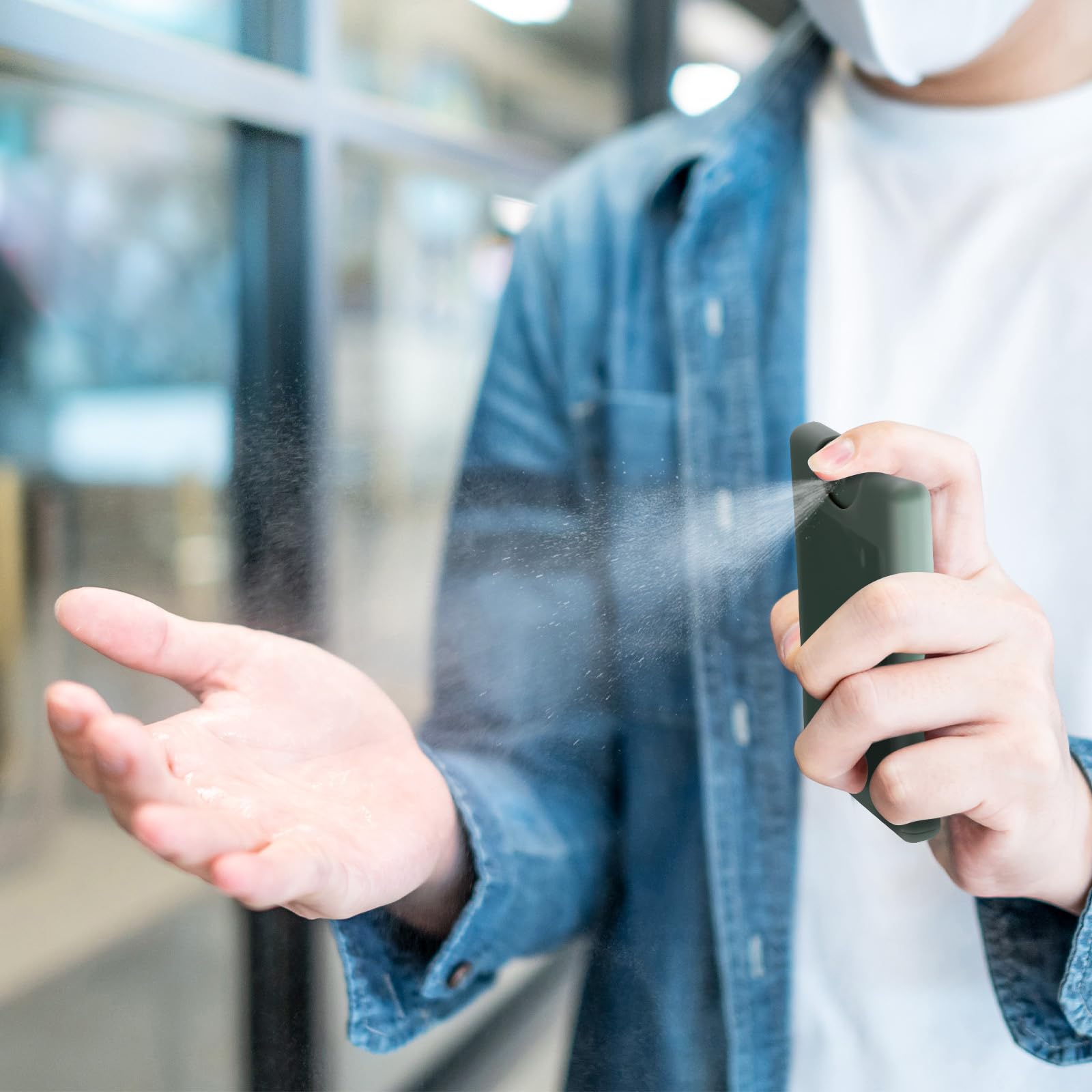 Dansib portable pocket-friendly spray for quick sanitizing on the go