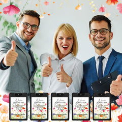 Six-style assortment provides variety for colleagues or teachers.