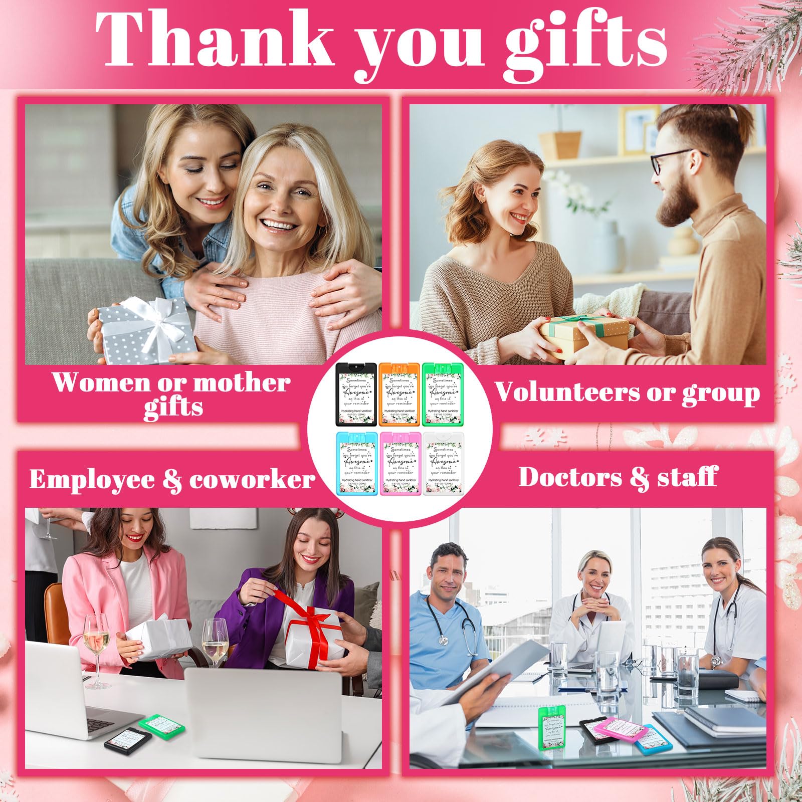 Dansib six styles with inspirational quote stickers for gifting