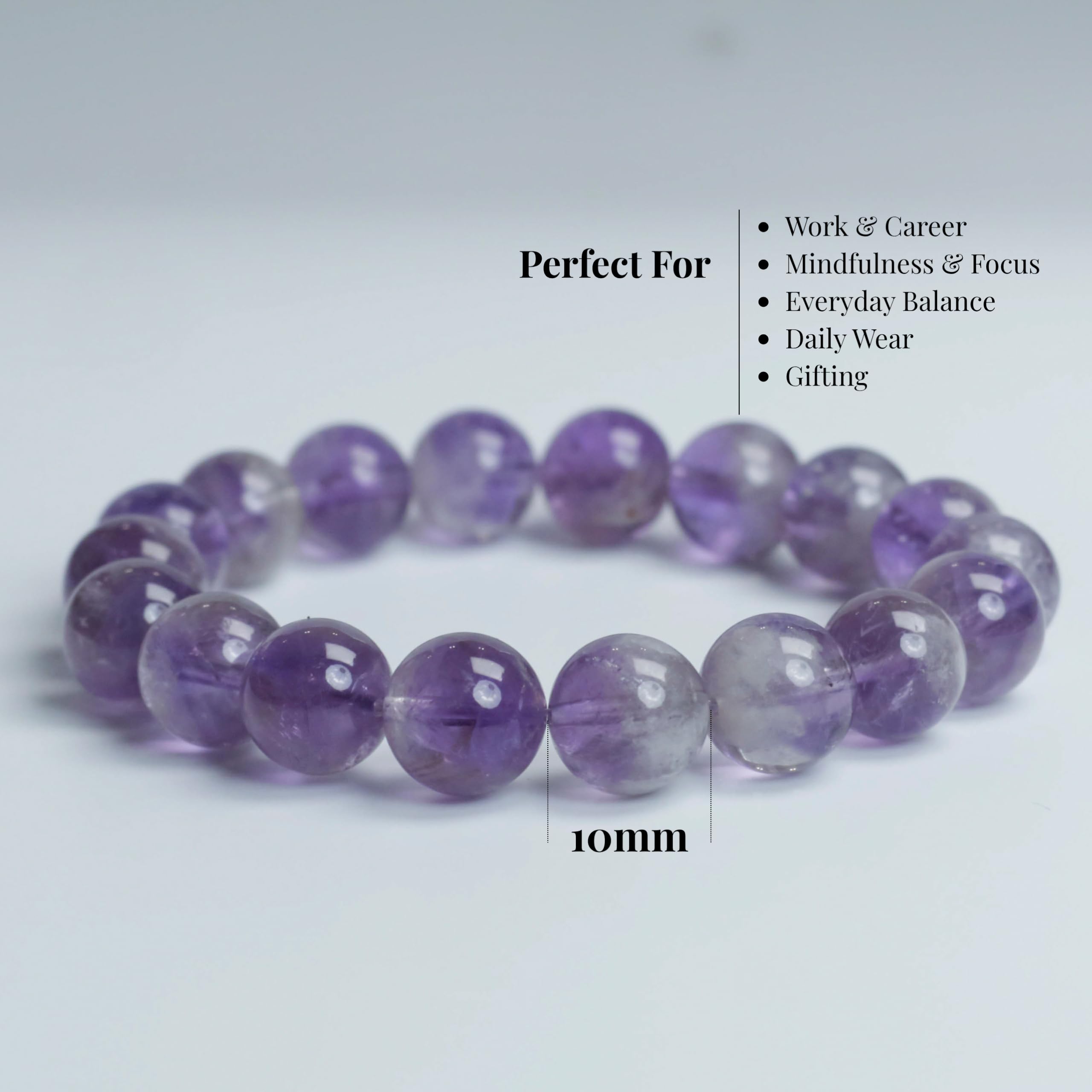 Dare to Mystic on wrist during meditation for clear focus