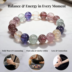 Dare to Mystic green aventurine bracelet beads suggest calm daily luck
