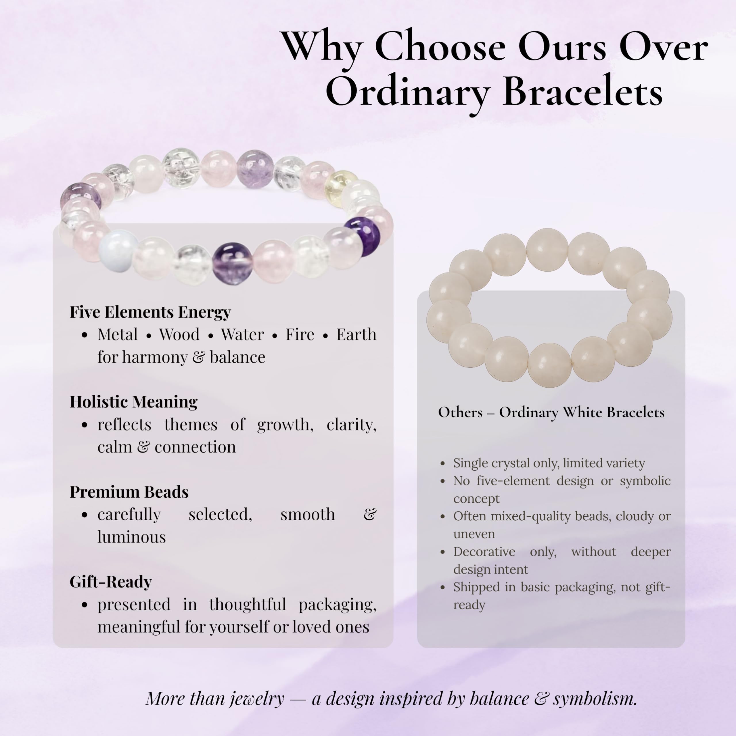 Dare to Mystic luxury gift box presentation, ideal for meaningful jewelry gifts.