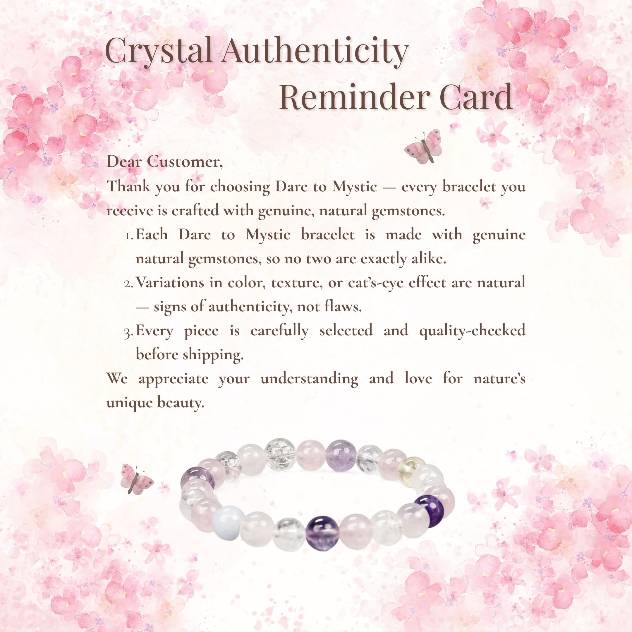 Dare to Mystic closeup beads reveal rich color and texture.
