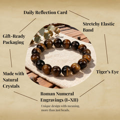 Dare to Mystic Tiger’s Eye Bracelet gift-ready box and thoughtful design.