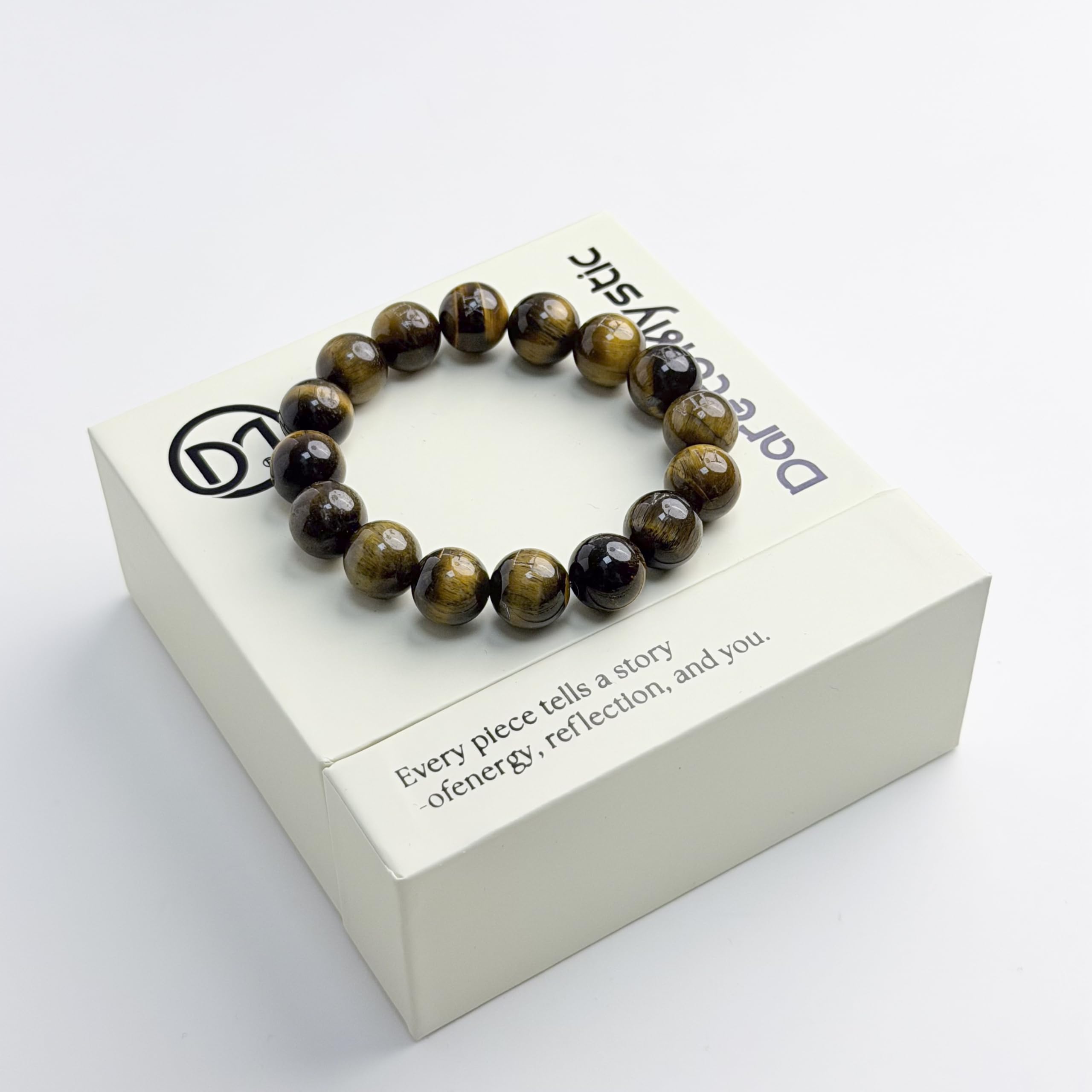 Dare to Mystic Tiger’s Eye Bracelet focus-enhancing energy for mindful moments.