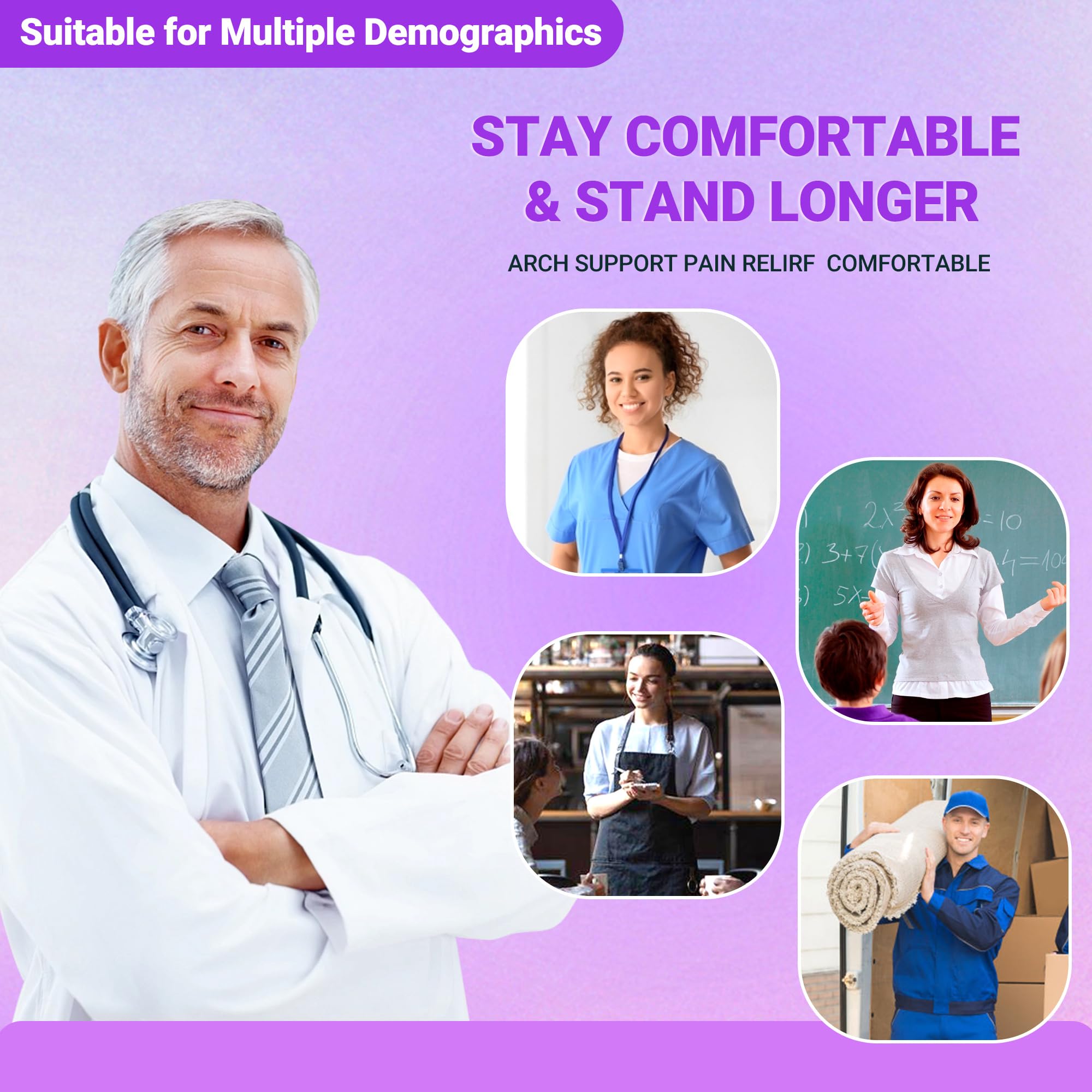 DARLIS packaging and size range graphic highlights 13 sizes for better fit
