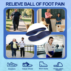  DARLIS wide-shoe friendly insole with nine sizes for easy fit.