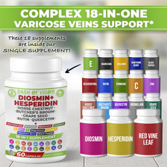 DASH OF VIGOR DOFV capsule closeup highlights quercetin bromelain synergy