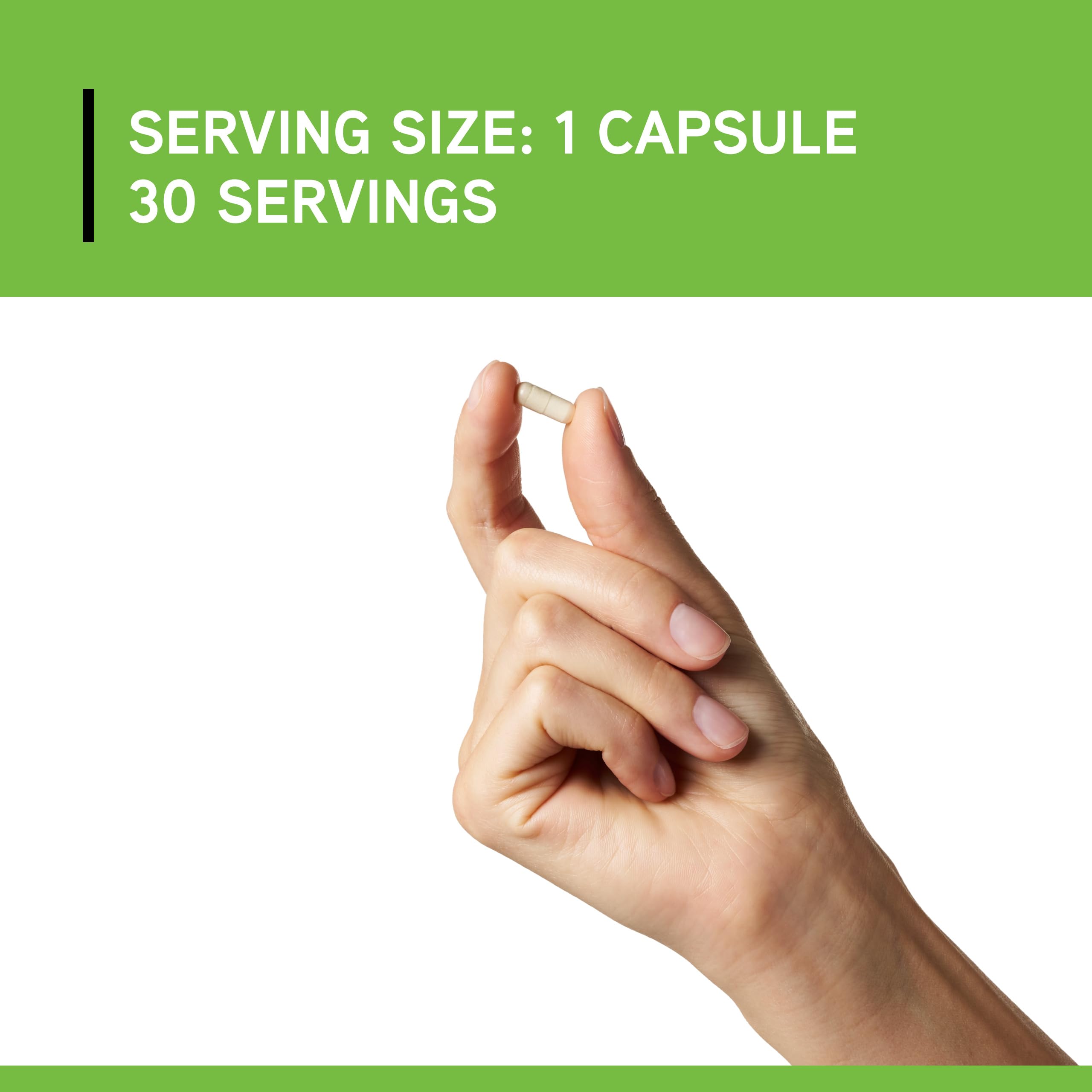 DaVinci ADK capsules dispensed in a scoop for serving size