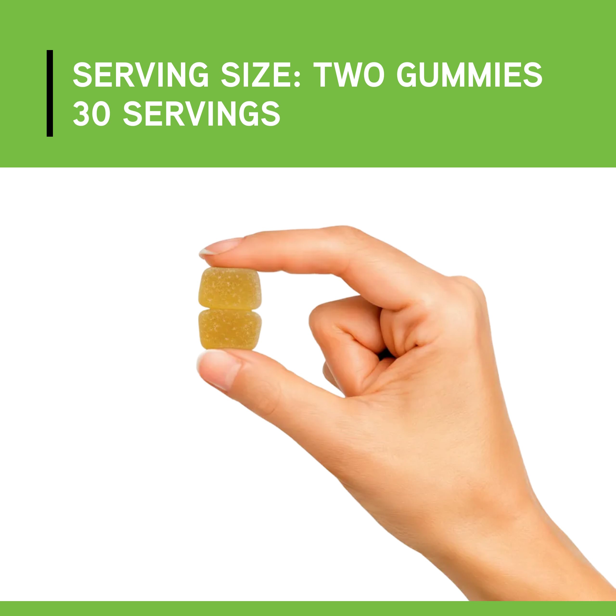 Davinci ADK Gummies gluten-free and soy-free packaging badge.