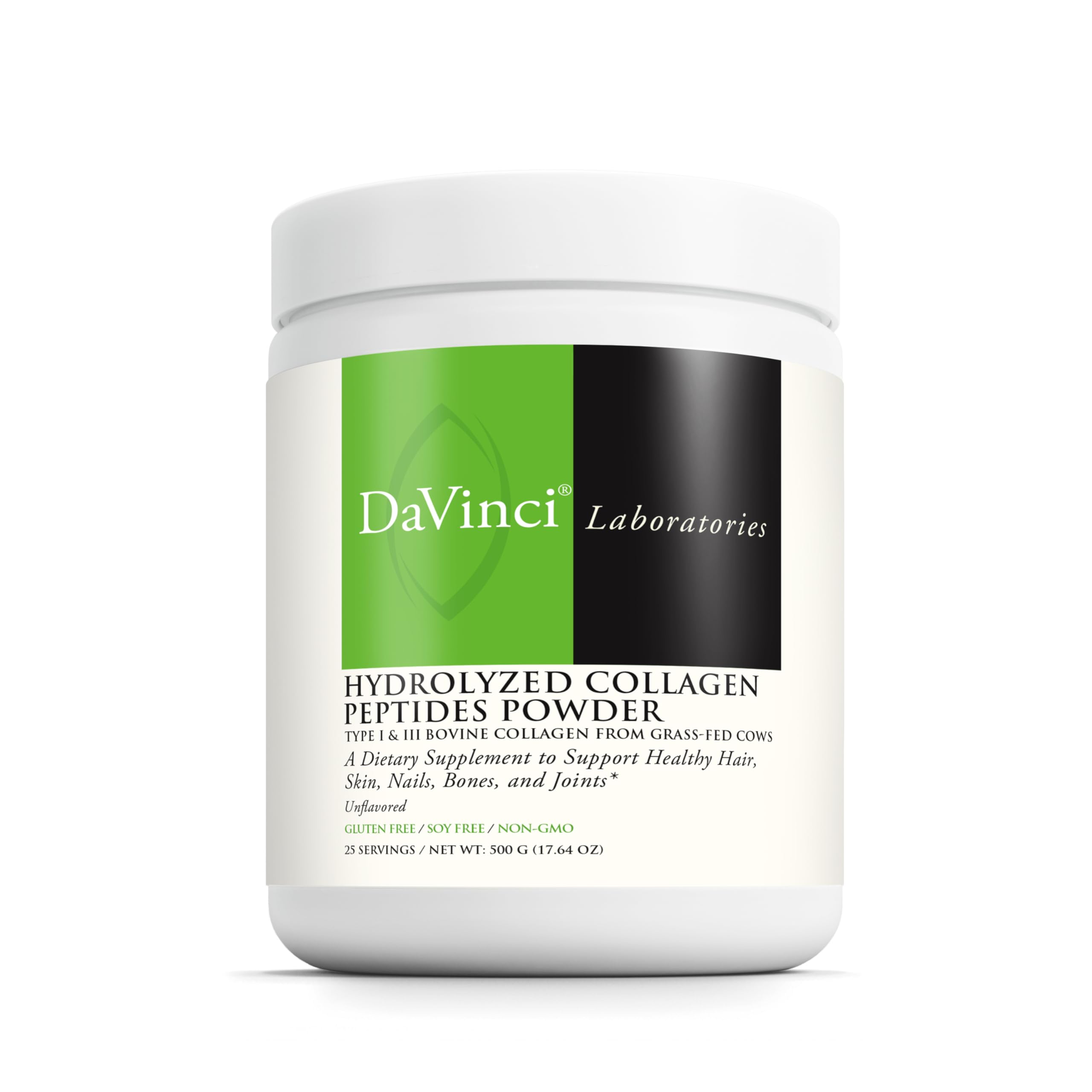 DAVINCI Collagen Peptides bottle pour for seamless daily protein addition to drinks