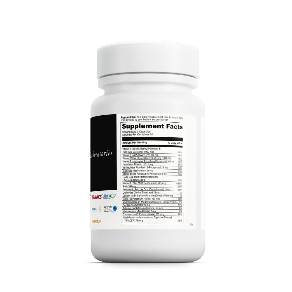 DAVINCI Daily Best Men capsules close-up highlighting vegetarian, gluten-free capsules