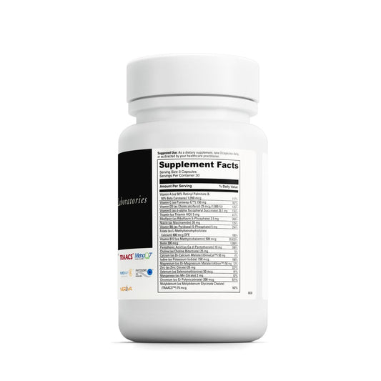 DAVINCI Daily Best Men capsules close-up highlighting vegetarian, gluten-free capsules