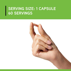 DaVinci Green Tea-70 capsules; closeup of vegetarian capsules.