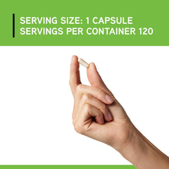 Serving dosage concept for DaVinci L-Theanine with 120 servings