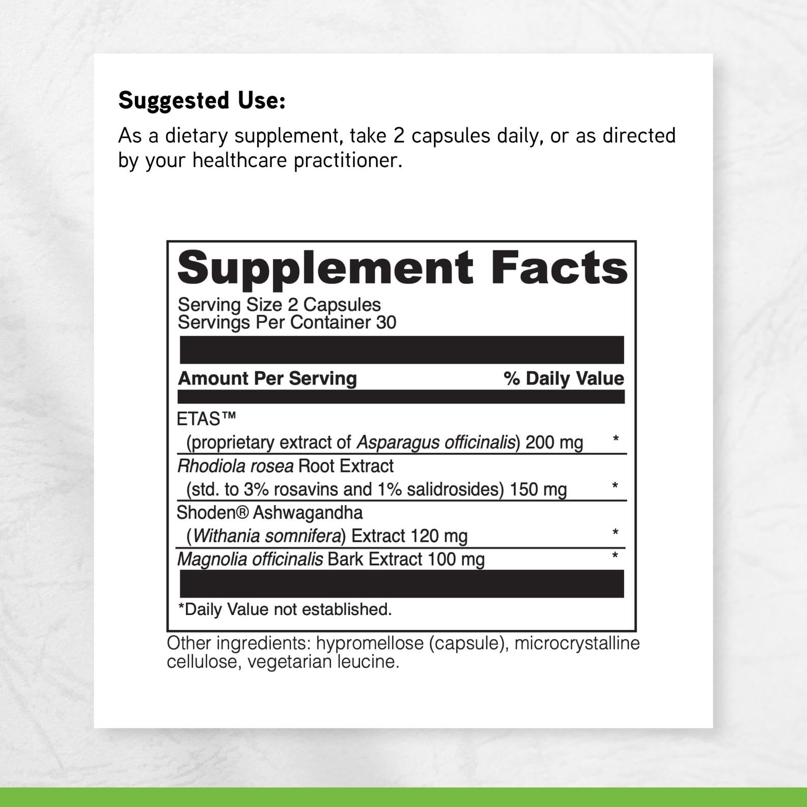 Gluten-free formulation highlights dietary compatibility of the product.