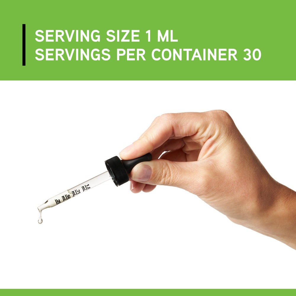 DaVinci Labs D3/K2 liquid measurements on label support easy tracking.