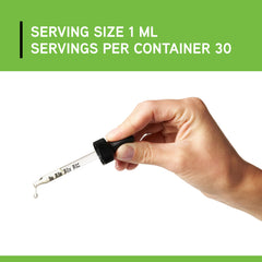 DaVinci Labs D3/K2 liquid measurements on label support easy tracking.