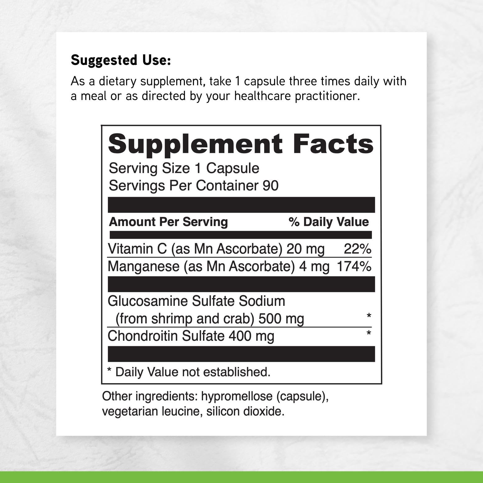 DAVINCI Natural Flex capsules in hand illustrate easy daily supplementation.