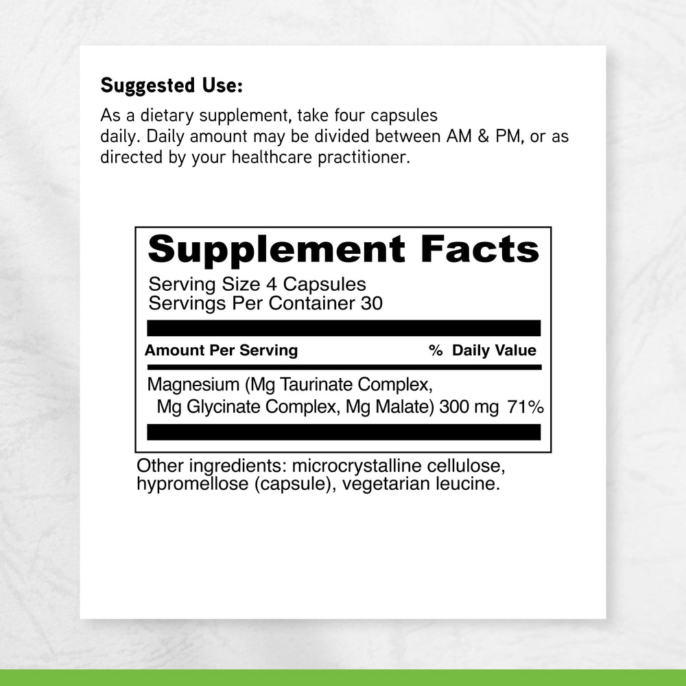 DaVinci Tri-Mag 300 box and bottle convey comprehensive nerve and bone support.