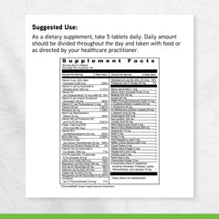 DaVinci Ultimate Prenatal nutrition facts close-up supporting informed choices.