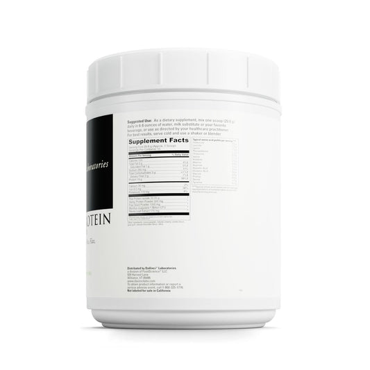 DAVINCI plant-based protein blend showcases muscle-supporting nutrients.