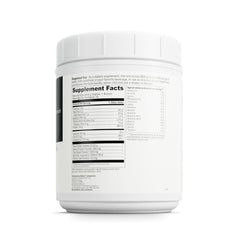 Scoop of DaVinci Vegan Protein blending pea, flax, and hemp for muscle support.