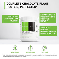 DAVINCI vegan protein shake being prepared for a satisfying snack.