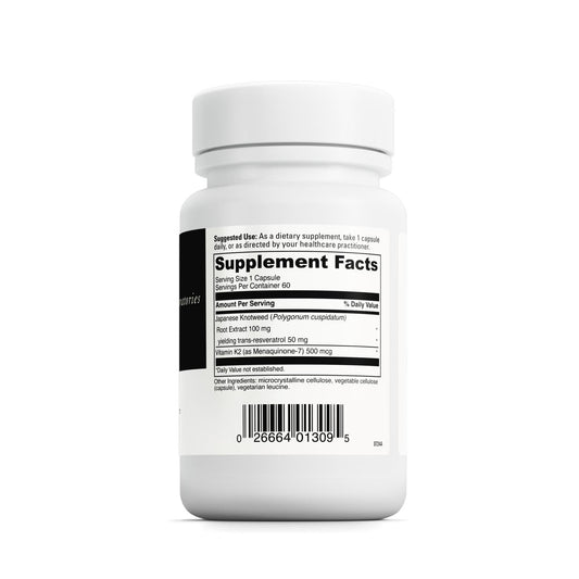 Davinci capsules close-up showing unflavored daily supplement for bone health