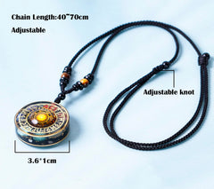 Day Day Up Chakra Orgone Pendant constellation 4 suits mindful yoga and relaxation.