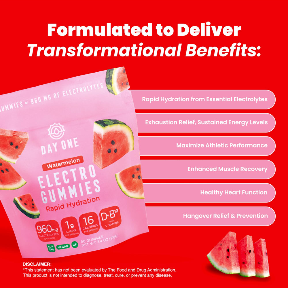 Serving suggestion showing quick electrolyte recharge after workouts.