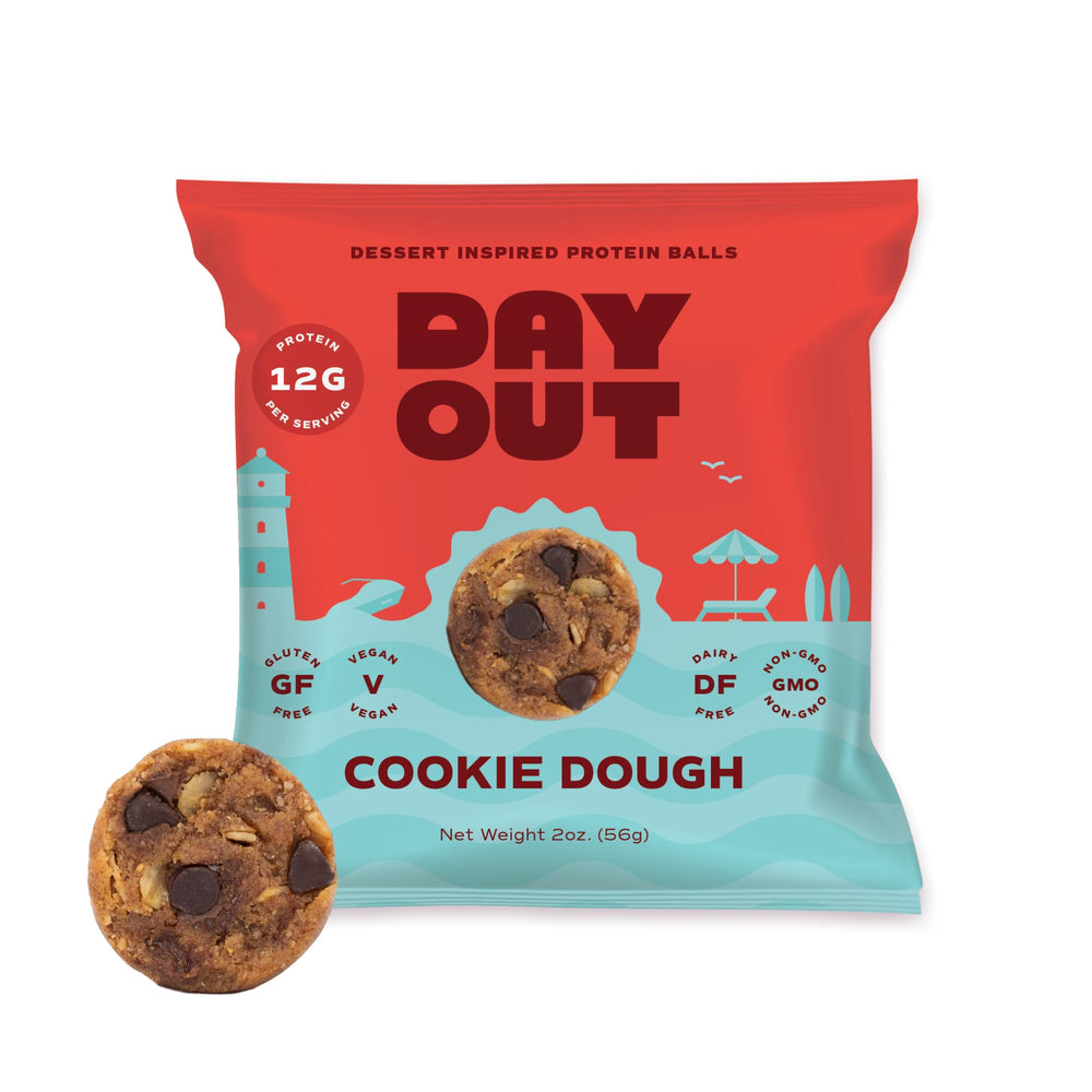 Day Out Protein Snack Balls 2oz portions are perfect as a quick bite.