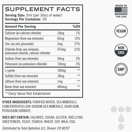 Daylyte drops pouring into glass to boost quick hydration.
