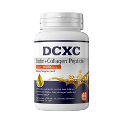 DCXC Biotin Collagen Tablets lifestyle use promotes daily self-care