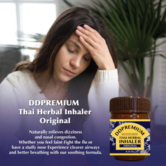 DDPremium inhaler eucalyptus oil focus for refreshing scent and breathing support