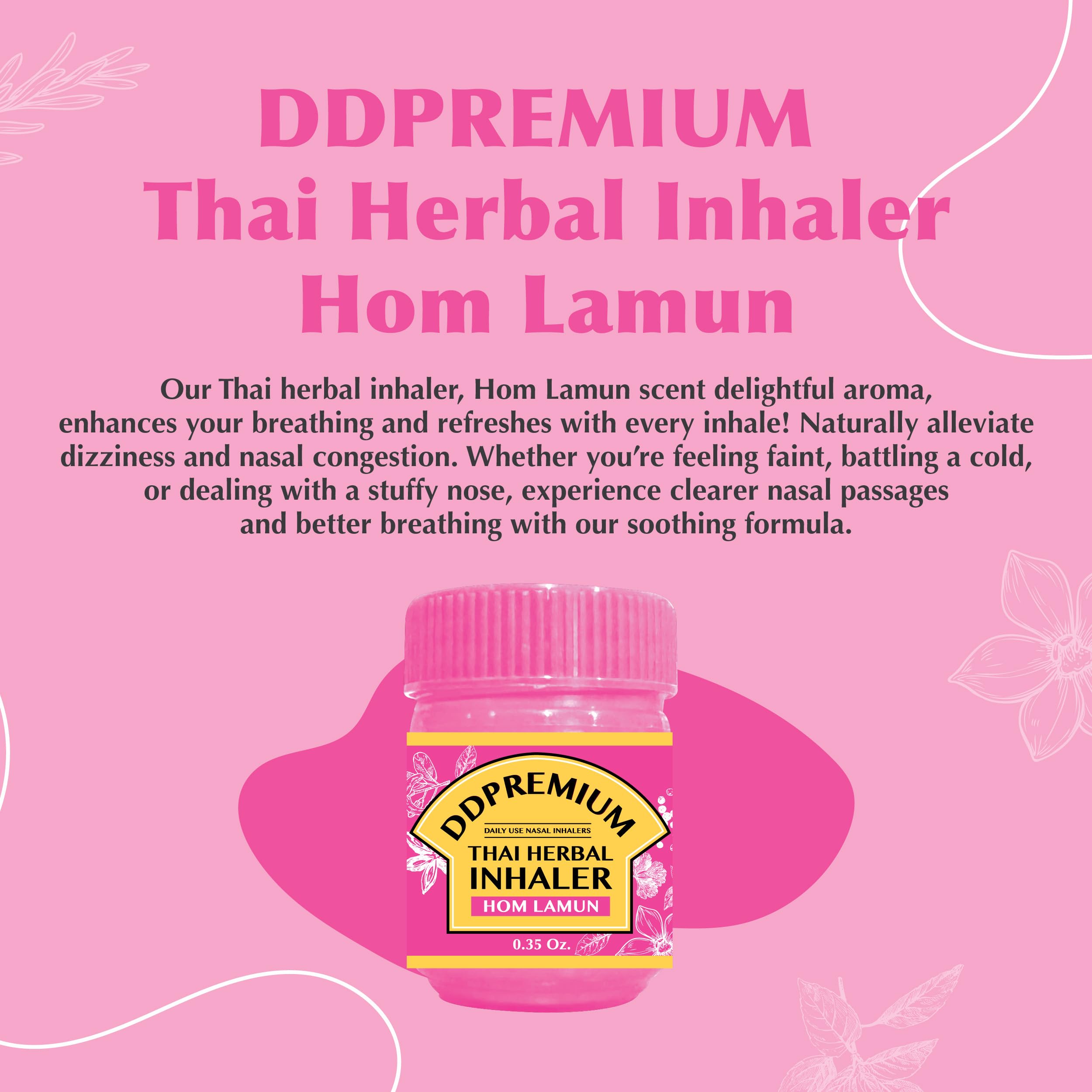 DDPremium YADOM menthol camphor eucalyptus blend for fresh breathing