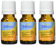 Ddrops Baby D3 drops being applied on a clean fingertip for simple dosing