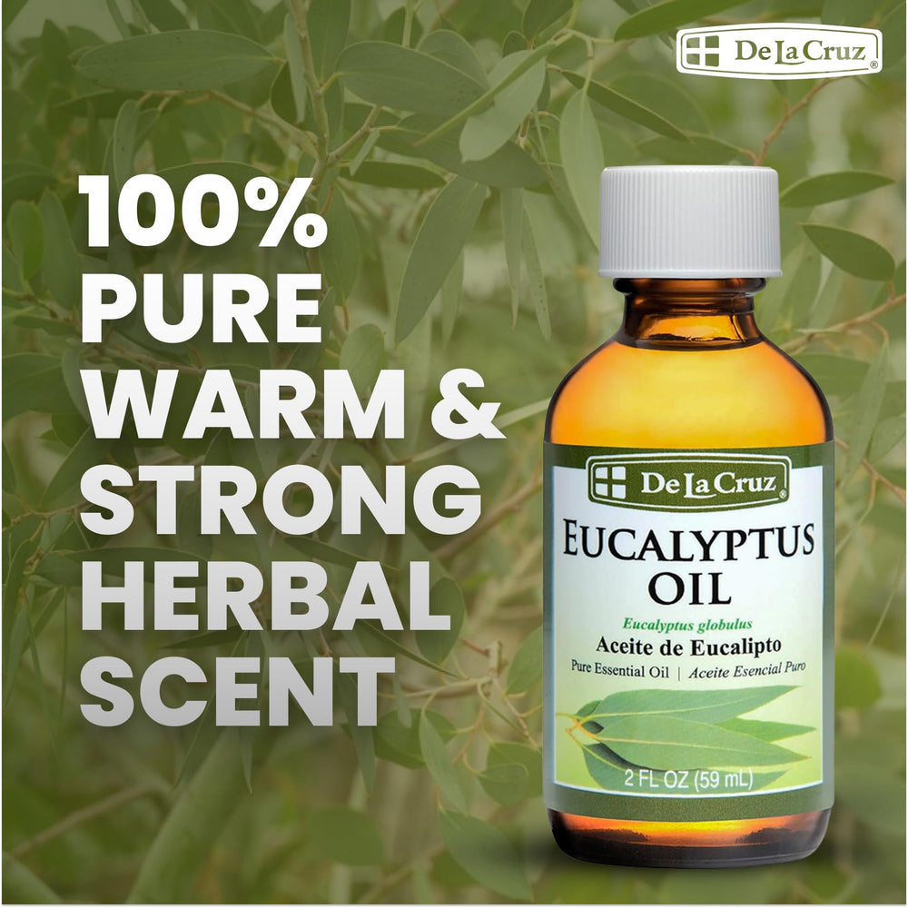 De La Cruz eucalyptus oil diffuser use creates a refreshing atmosphere
