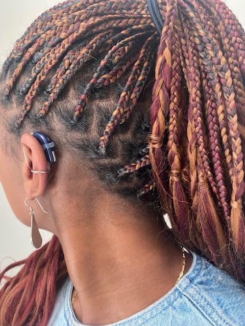 Deafmetal no piercing required for easy, stylish device retention.