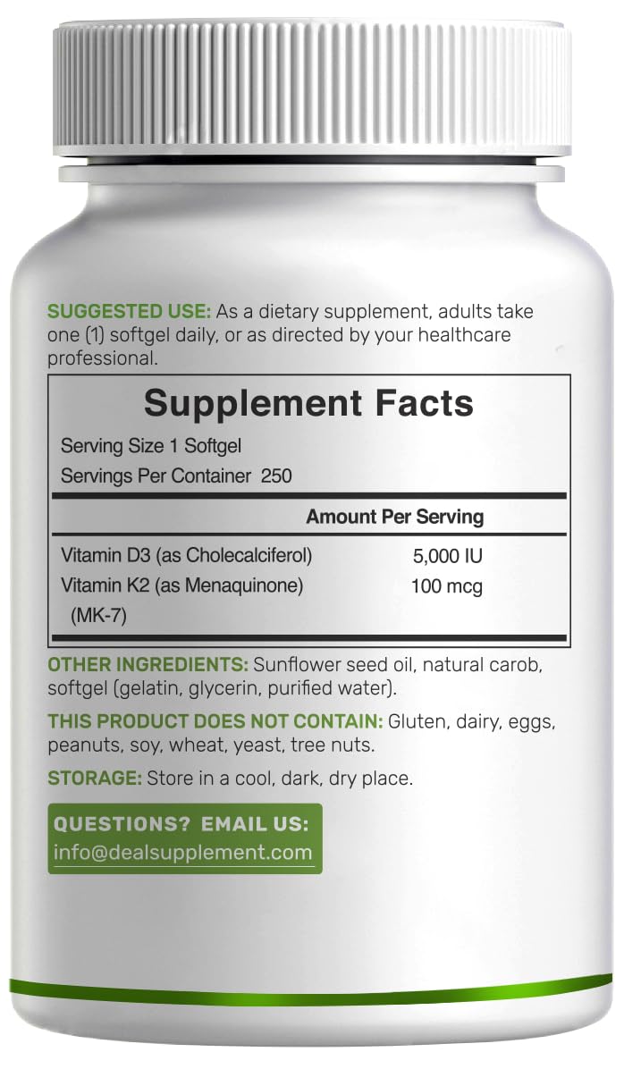 DEAL SUPPLEMENT badge indicates non-GMO gluten-free and no sugar.