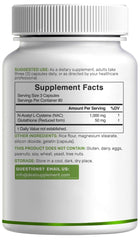 DEAL SUPPLEMENT NAC made in the USA stamp indicates trusted manufacturing standards.
