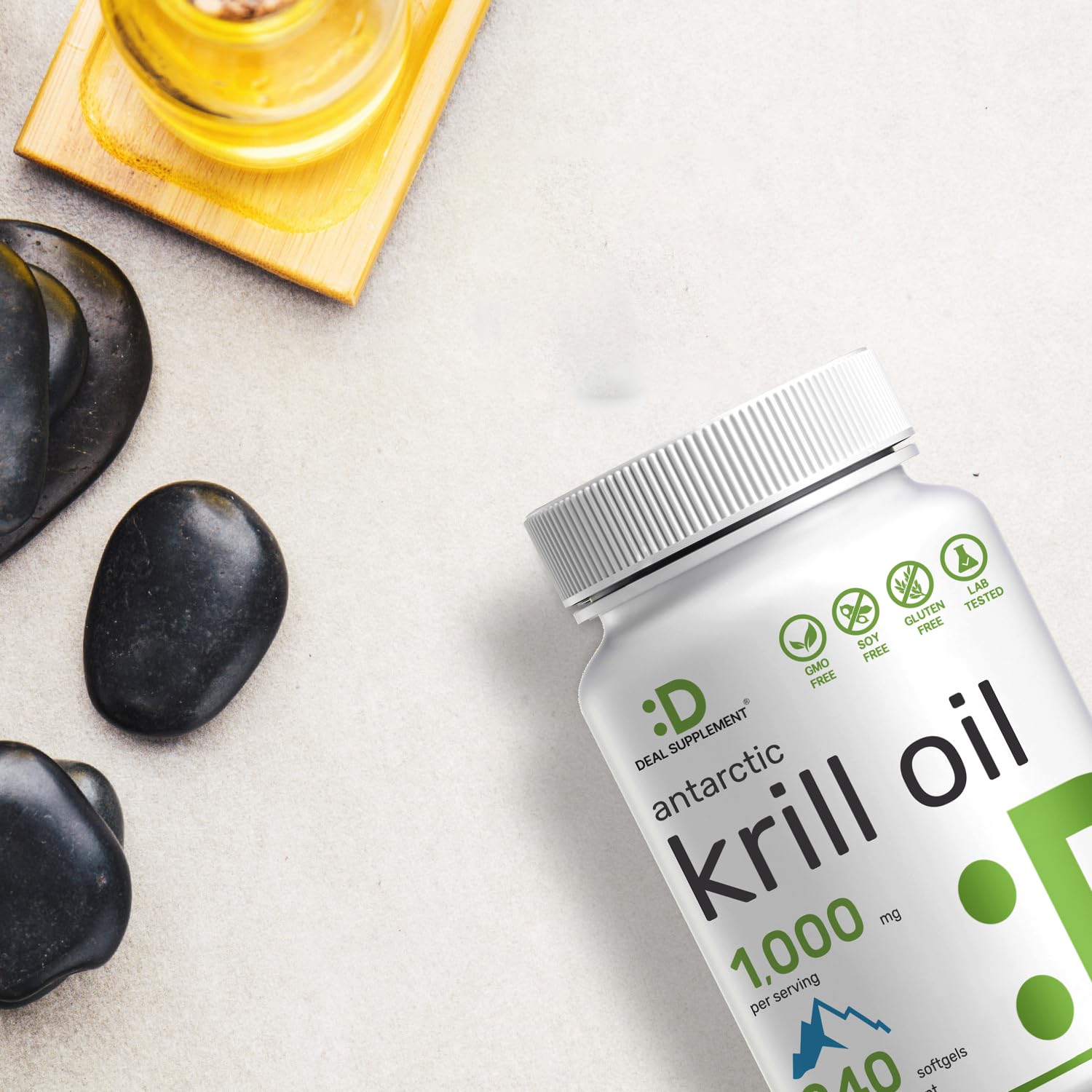 DEAL SUPPLEMENT No fishy taste feature depicted on packaging