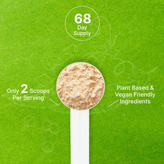 Deal Supplement label notes North American grown peas for clean plant-based protein