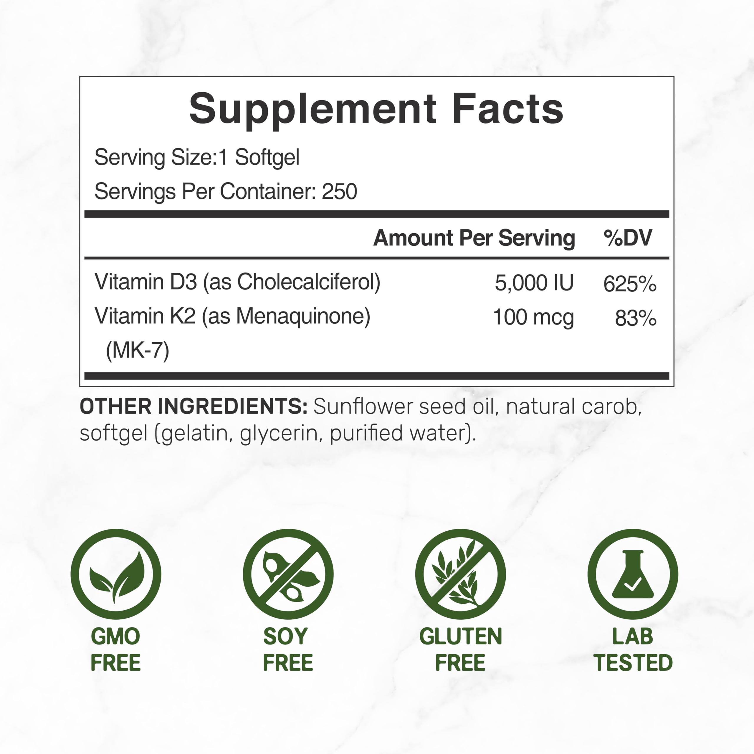 DEAL SUPPLEMENT softgel capsules close-up shows easy to swallow texture.