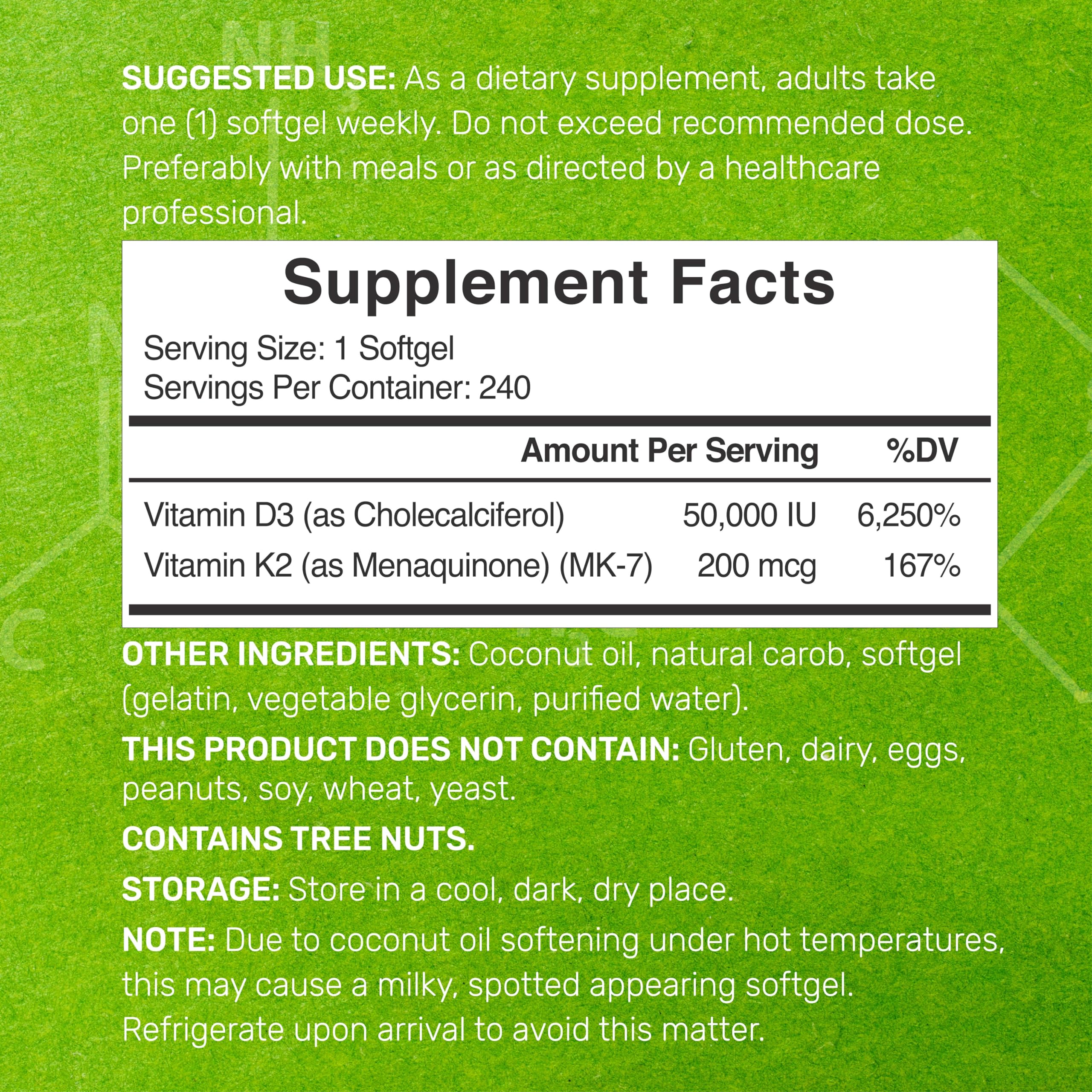 DEAL SUPPLEMENT Softgel closeup emphasizes easy swallow