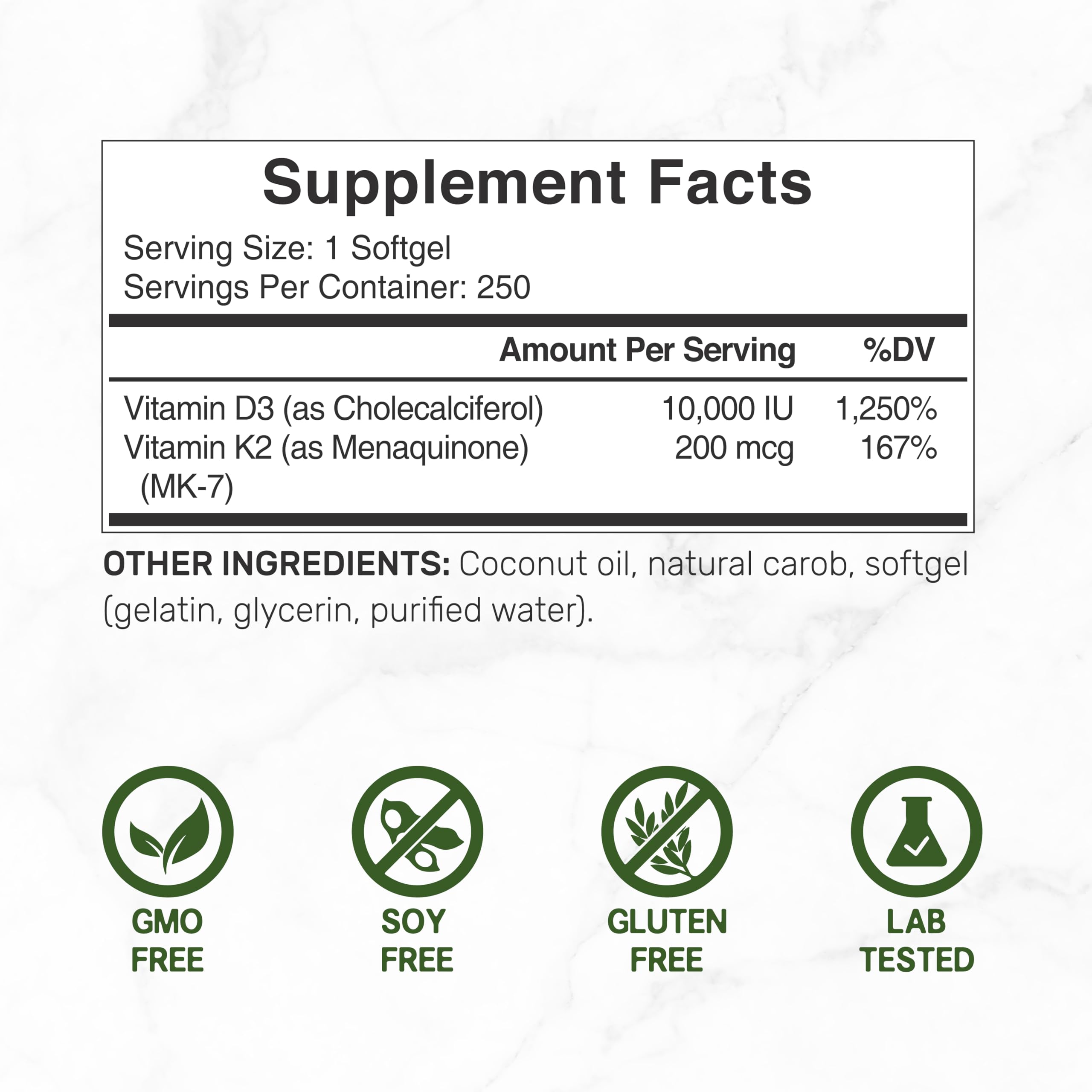 DEAL SUPPLEMENT softgels pouring into hand for easy daily consumption.