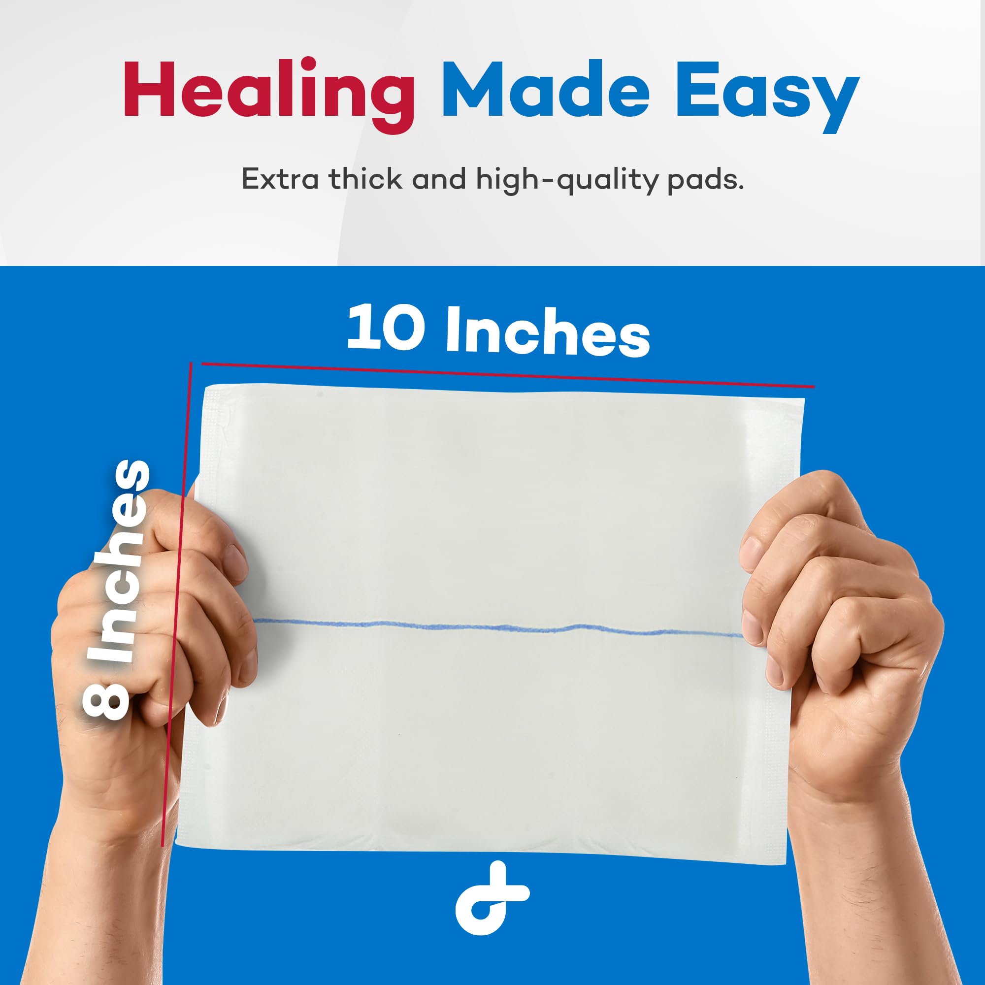 Dealmed ABD Combine Pad open-tray packaging for quick access in clinics.