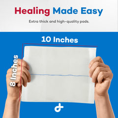 Dealmed ABD Combine Pad open-tray packaging for quick access in clinics.
